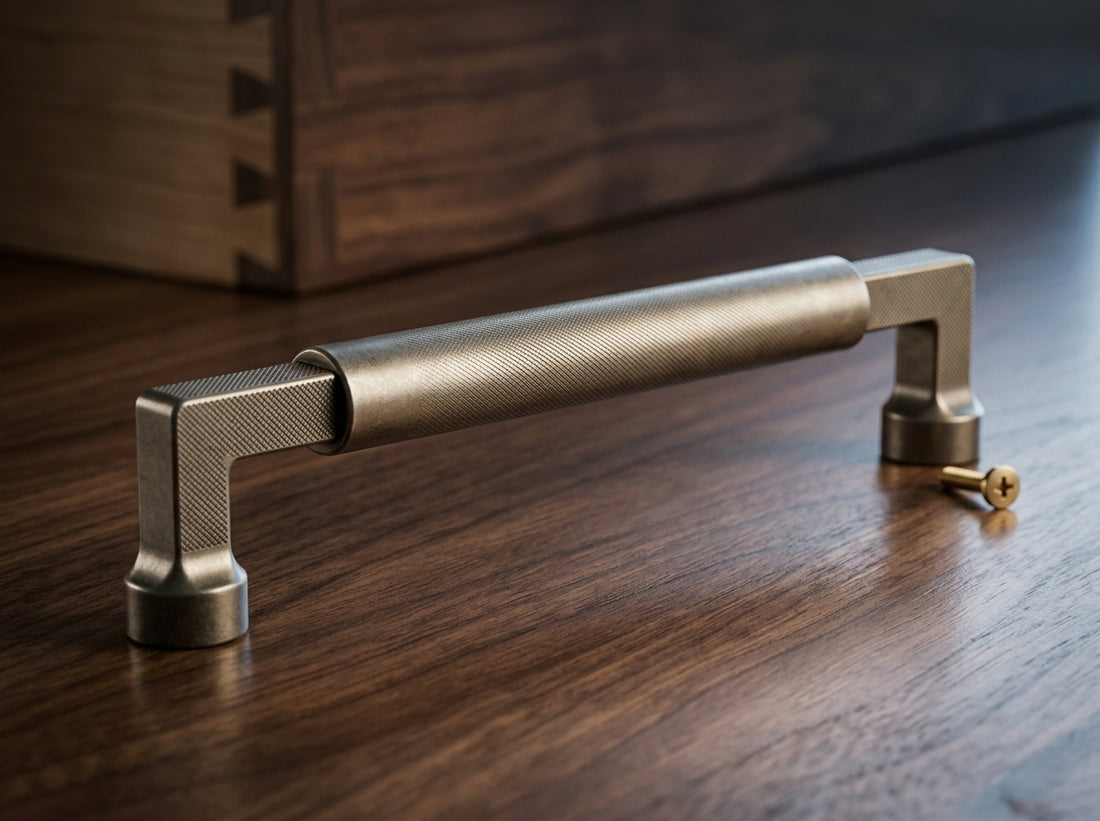 Prestige Mid-Century Low-Profile Cabinet Pull – 8" Center-to-Center