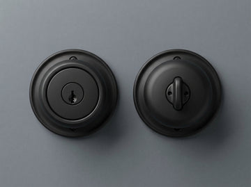 Prestige Contemporary Full Dummy Door Knob Set – Double-Sided